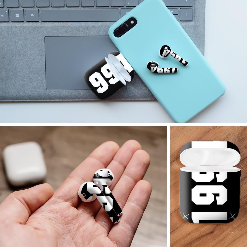 Miếng dán skin cho AirPods in hình thiết kế - atk069 (AirPods ,1 2, Pro, TWS, i12)