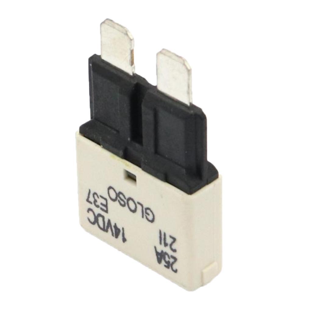 3xBlade Fuse Circuit Breaker Automatic Reset Marine 25A