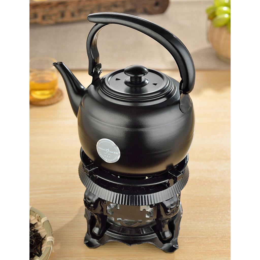 2-3pack 1L Stainless Steel Teapot Kitchen Tea Kettle Metal Stovetop Tea Pot