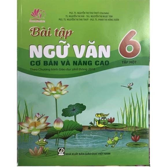 Sách Combo Bài Tập Ngữ Văn 6 Cơ Bản Và Nâng Cao (tập 1+ tập 2)