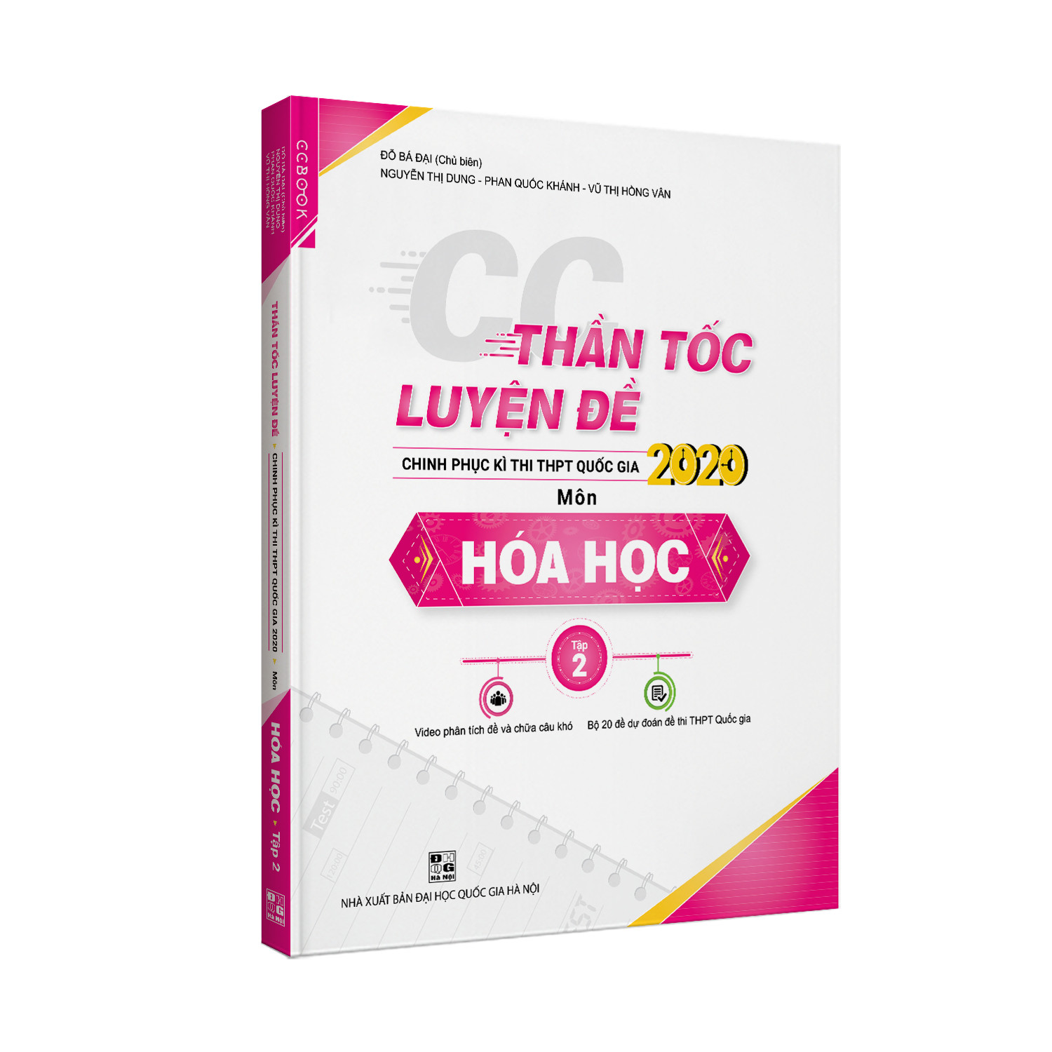 Sách - Combo 2: Đột phá 8+(phiên bản 2020) môn Hóa học tập1 và 2 (có ngay 1 cuốn CC Thần tốc luyện đề môn Hóa học tập 2)