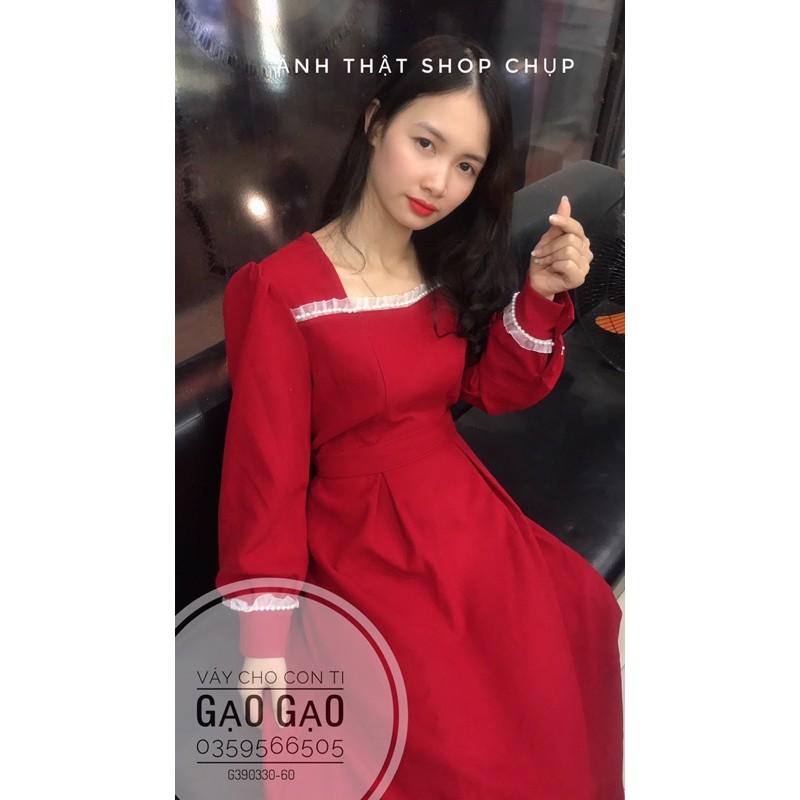 Đầm dạ nhung cho con bú sz M- xxl KÈM ẢNH THẬT