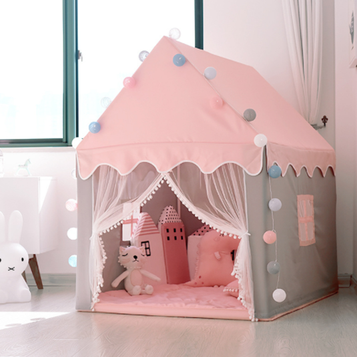 [Lều cho bé] Lều công chúa mẫu lớn s5 thiết kế hiện đại &lt;sẵn hàng