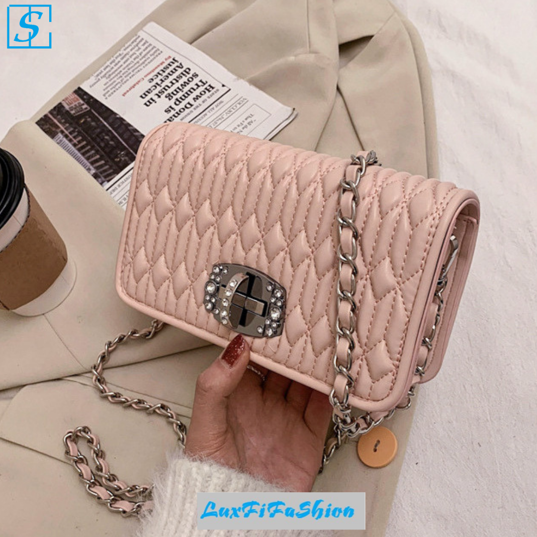 Túi Xách, Túi Đẹo Chéo Kẻ Sọc Hot Trend MÃ:LFFSH022