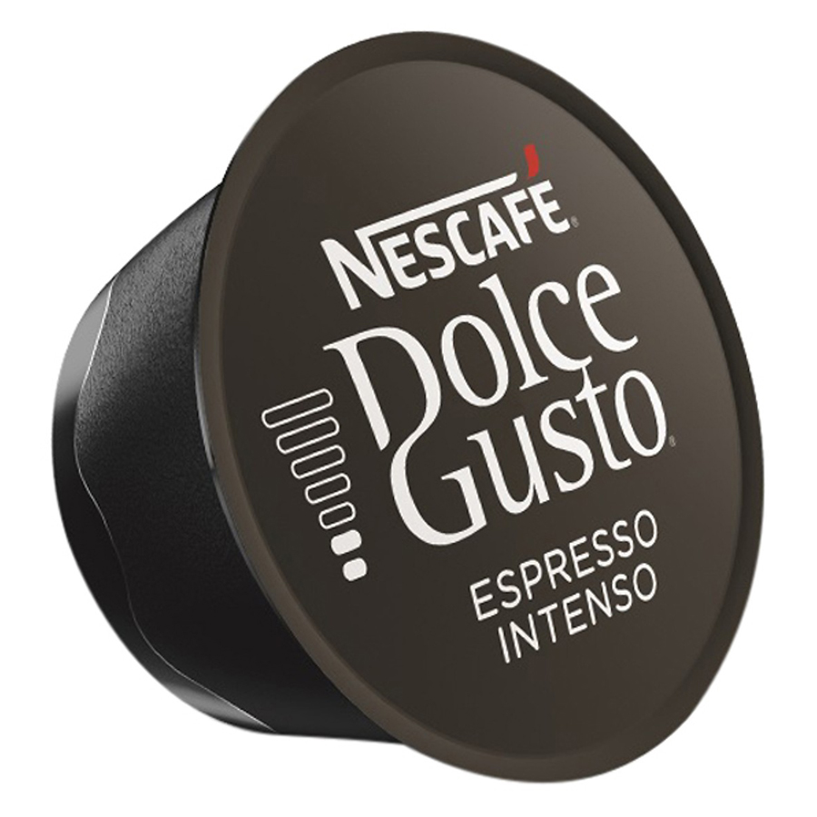 Combo 1 Máy Pha Cà Phê NESCAFÉ Dolce Gusto Eclipse Red + 2 Capsule (Cappuccino + Espresso) - Hàng chính hãng