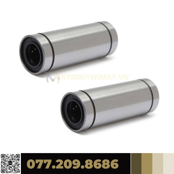 Con Trượt LM16LUU, LM20LUU, LM25LUU, LM30LUU, Bạc Trượt LMLUU, Con Trượt Tròn LM LUU, Chất Liệu Thép Chịu Lực Không Gỉ
