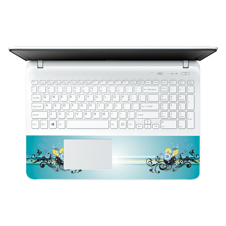 Mẫu Dán Decal Hoa văn Laptop LTHV 37