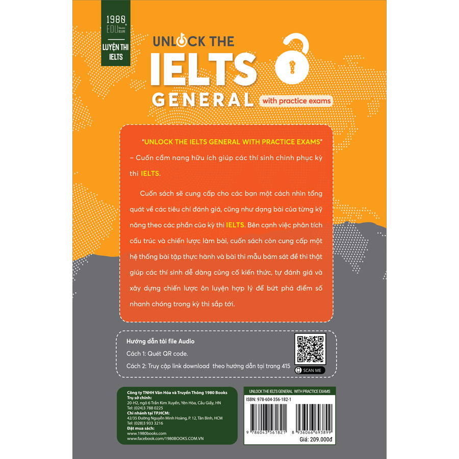 Unlock the IELTS General with practice exams
