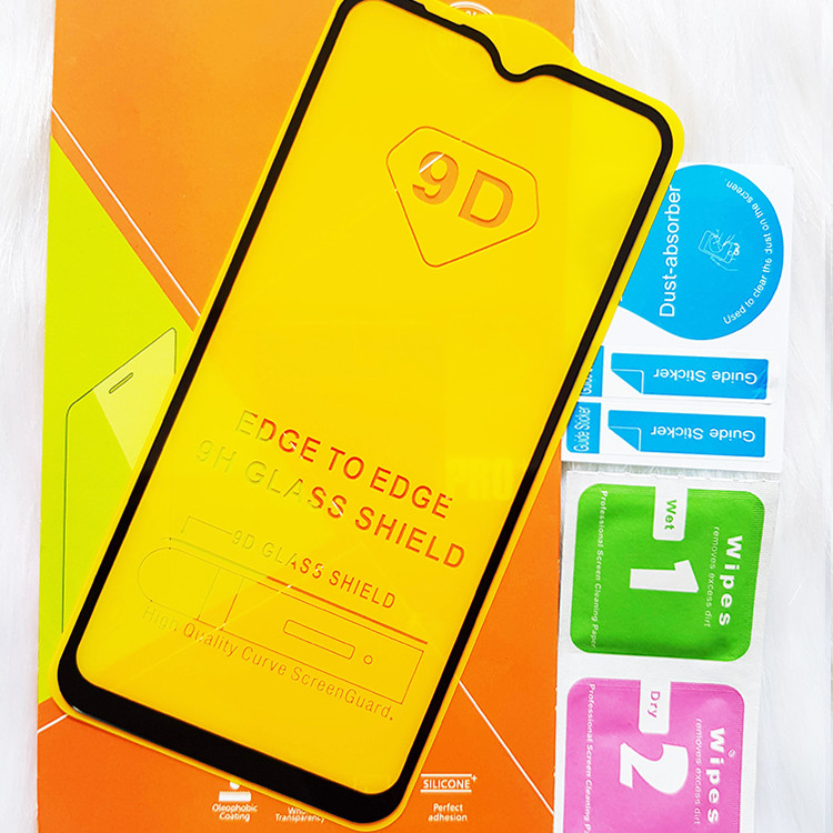 Kính Cường lực 9D Dành Cho SAMSUNG M10 Full Keo Màn Hình - Màu Đen