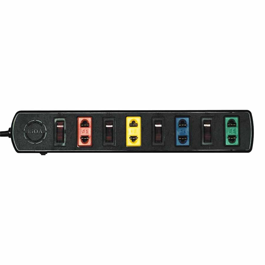 Ổ Cắm Có Bảo Vệ Quá Tải Bằng CB LIOA 4SOF5