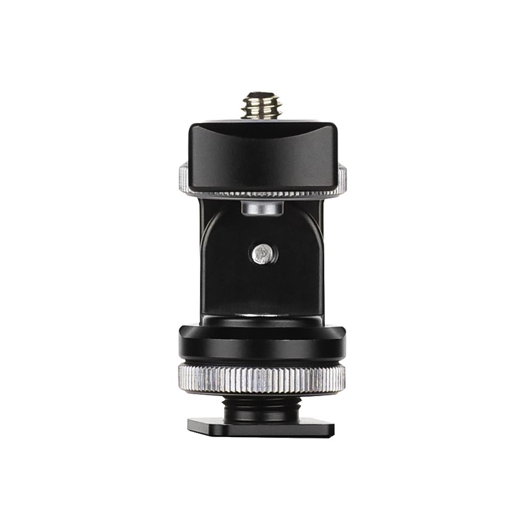 Bộ điều hợp góc chụp có thể điều chỉnh với giá treo vít 1/4 inch cho video bằng hợp kim nhôm