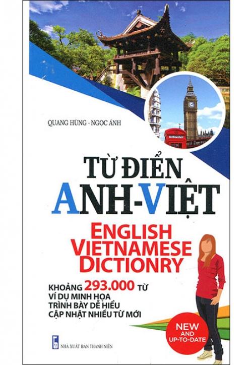 Sách Từ Điển Anh-Việt 293.000 Từ