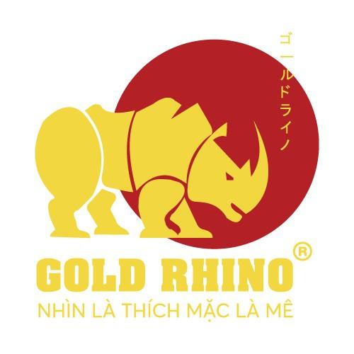 Áo thun nam trắng trơn cổ tim Gold Rhino cao cấp, hàng xuất khẩu Nhật Bản, cam kết 100% cotton - BB Shop