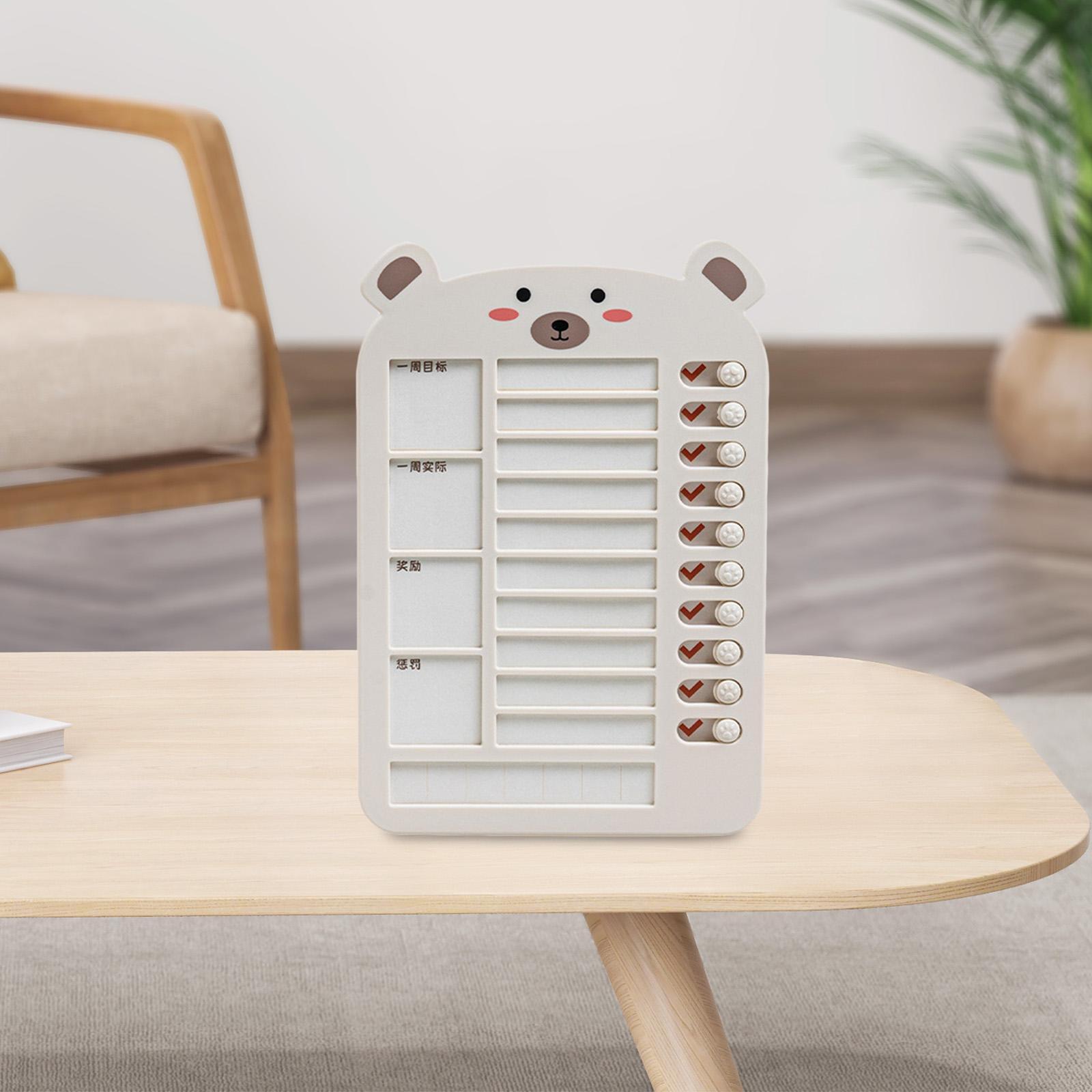 Detachable List Board, Daily Schedule Board, Daily Task Planning Board for Office