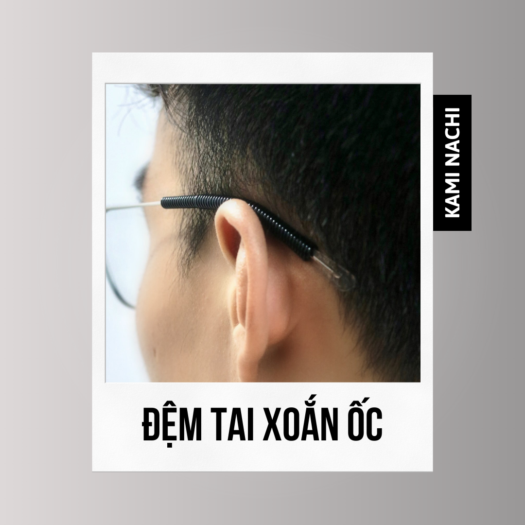 Đệm tai chống trượt cho kính hình xoắn ốc dành cho chân kính kim loại nhỏ KAMI NACHI