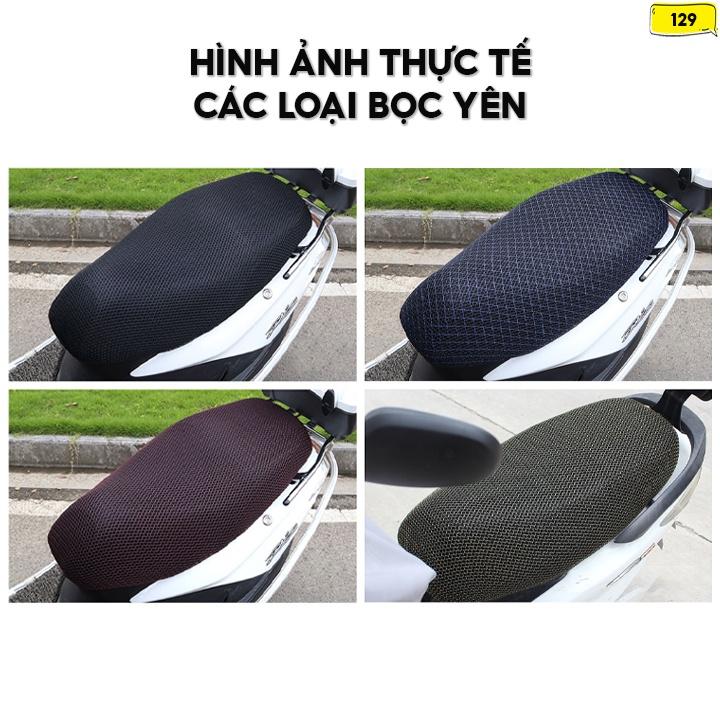 Lưới Bọc Yên Xe Máy Chất Liệu Polyeste Thoáng Khí Mau Khô Chống Mưa Chống Nắng 129