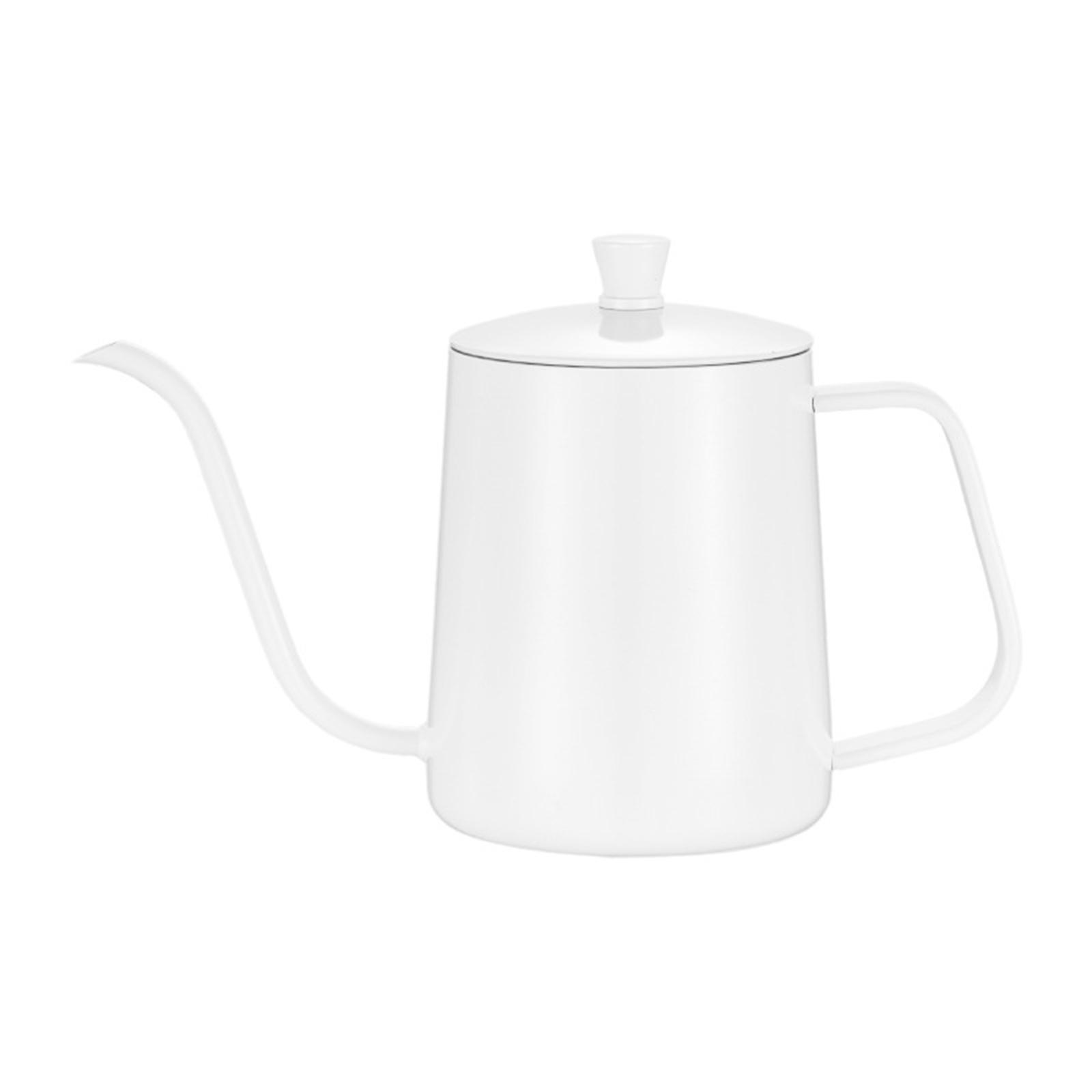 2Pcs Swan Neck Thin Mouth Pour Over Kettle Tea Pot for Tea Drip Coffee Water