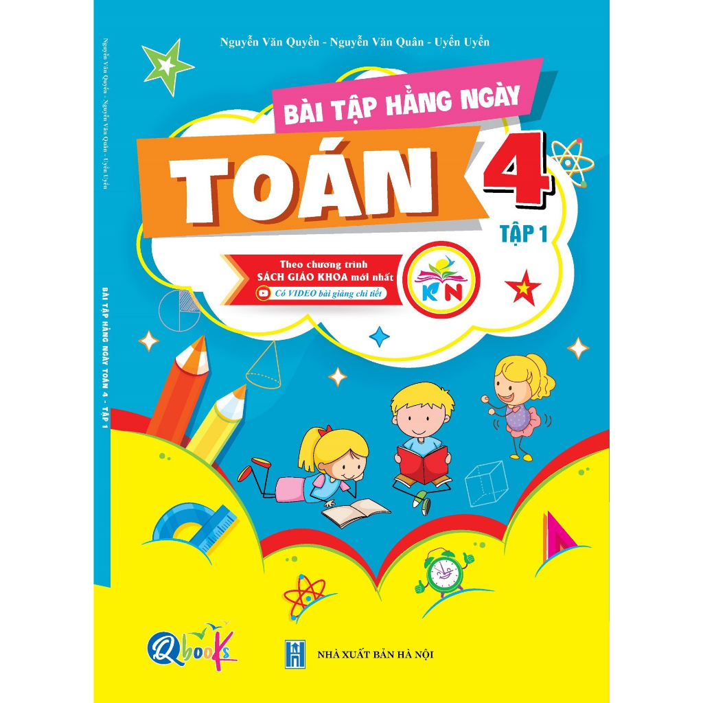 Sách - Combo Bài Tập Hằng Ngày Toán và Tiếng Việt 4 - Tập 1