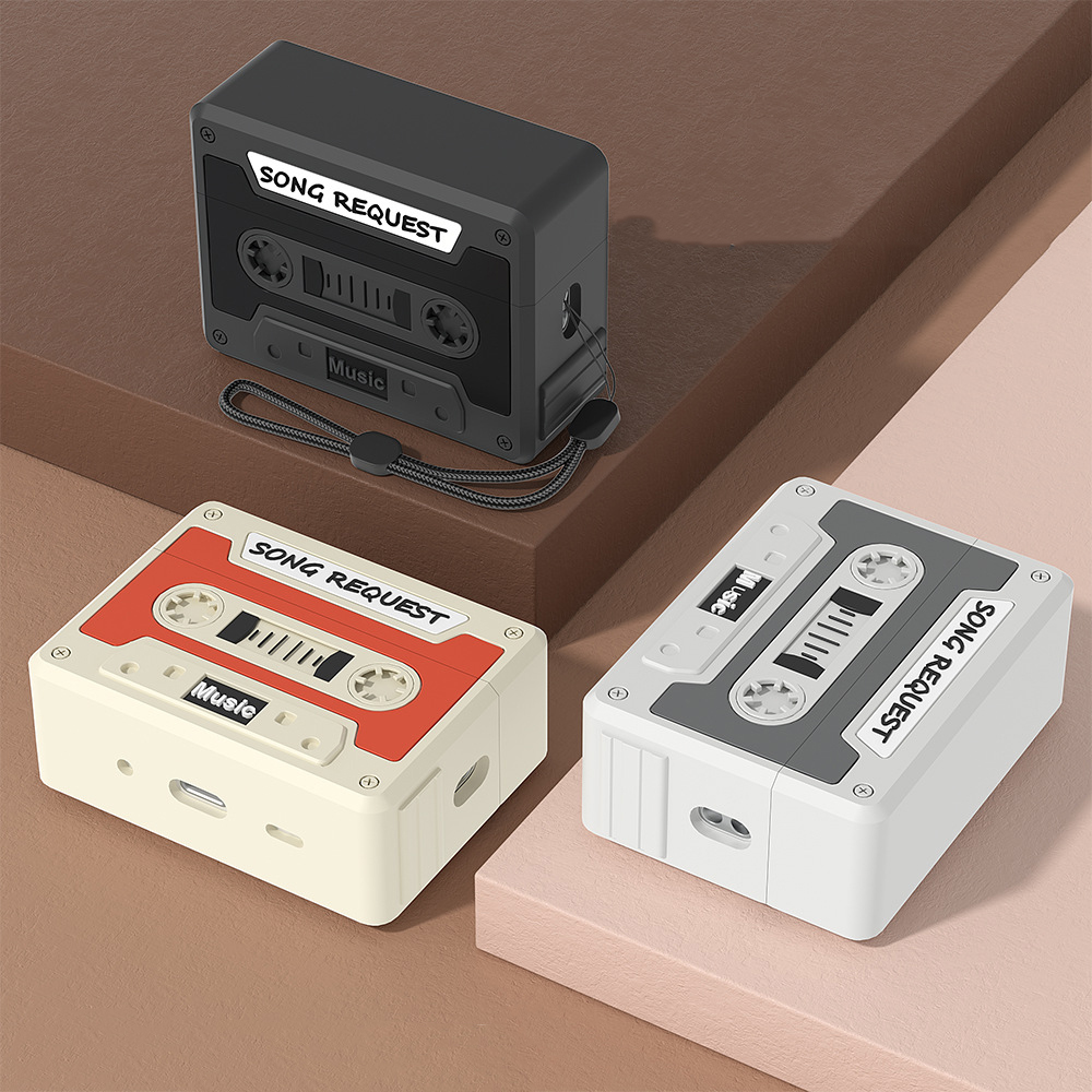 Bao Case Ốp Băng Cassette Music cho Airpods 4 / Airpods Pro 3 - Hàng Chính Hãng