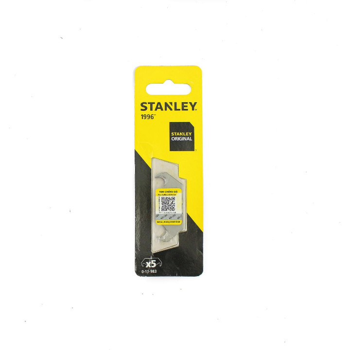 Combo Dao rọc cáp Stanley STHT10779-8 cán nhôm và Vỉ 5 lưỡi dao rọc cáp cong Stanley 0-11-983