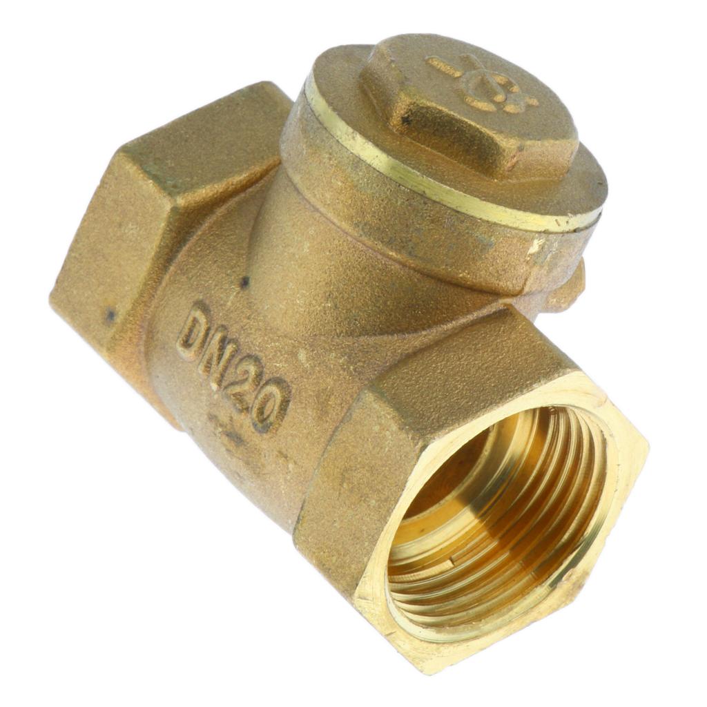 Nữ Ren Đồng Xoay Kiểm Tra Van 3/4 Inch -Ngang Một Cách Kiểm Tra Van, Bền Đẹp