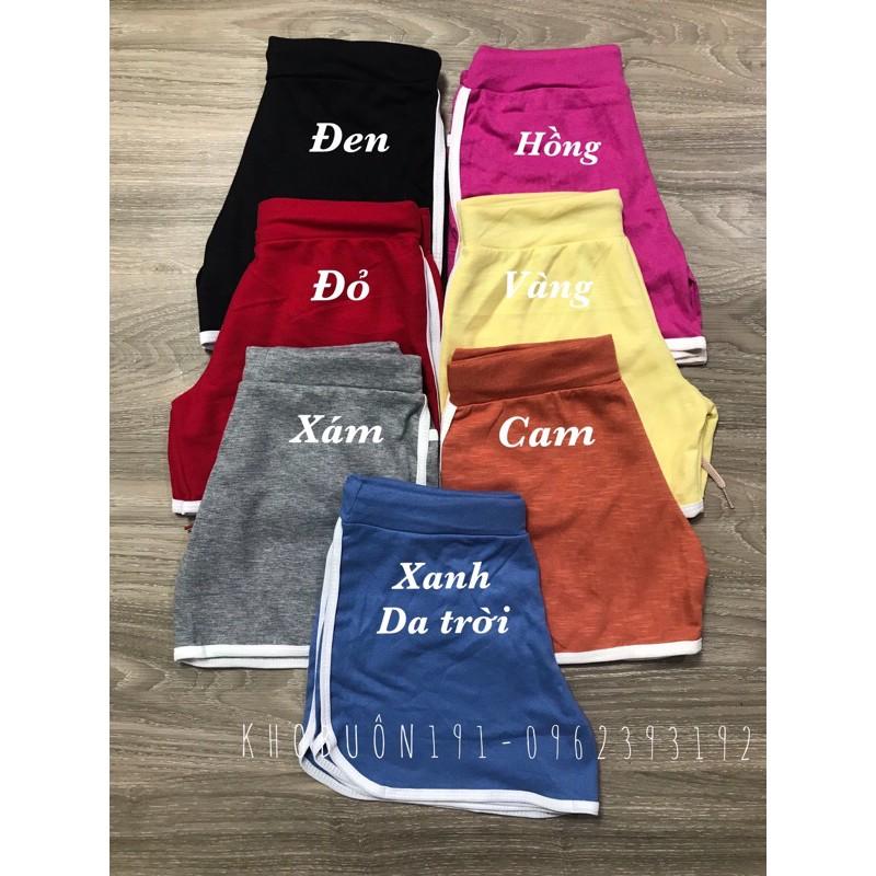 [SIÊU RẺ Quần Đùi Thể Thao Phối Viền Cá Tính
