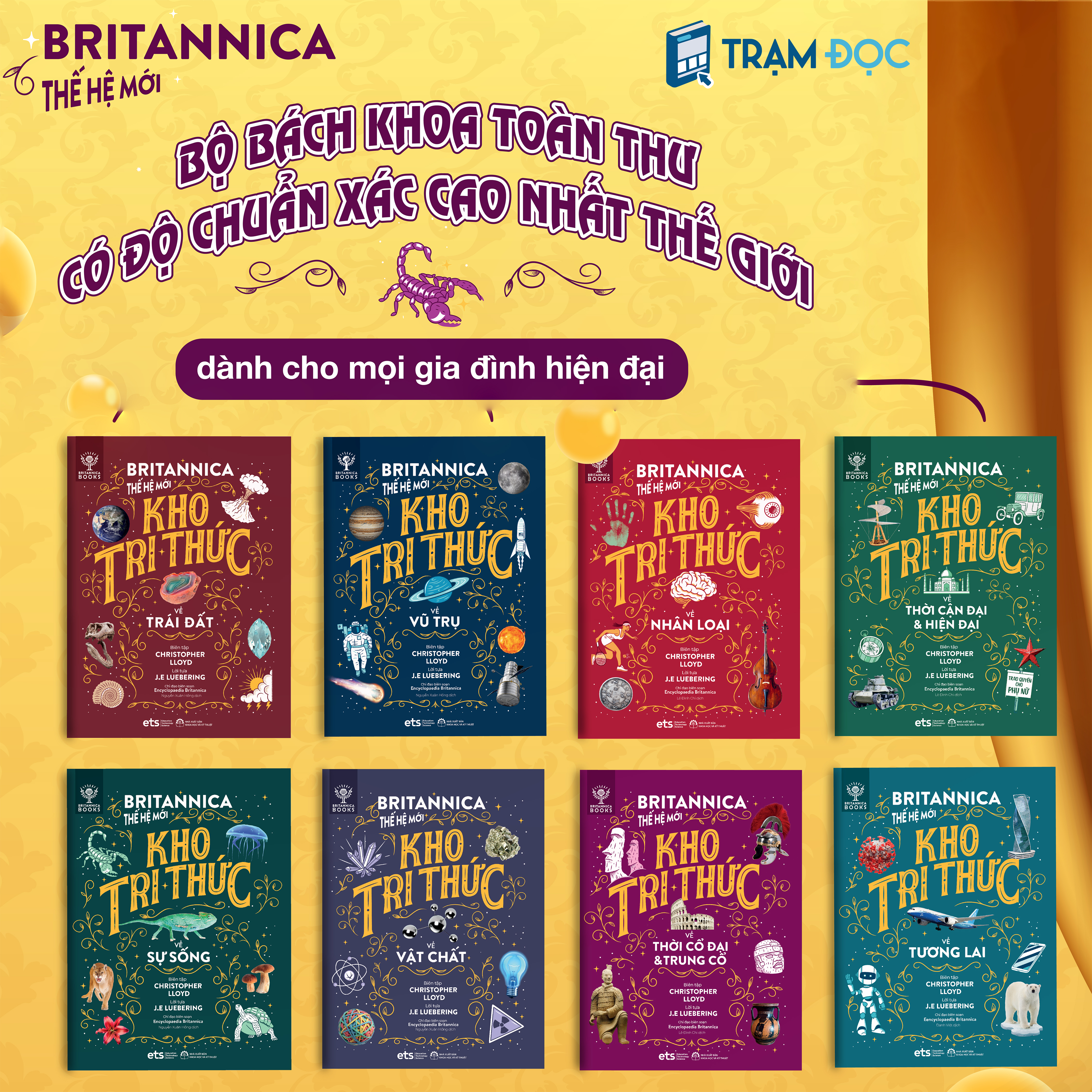 Bộ 8 cuốn Britannica Thế Hệ Mới