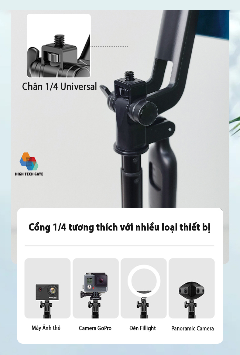 Gậy Chụp Hình Tay Cầm Gimbal Chống Rung CYKE A66 Quay Chụp Video Xoay 360º Ổn Định, Chụp Tự Sướng Selfie Du Lịch Cầm Tay Thu Gọn, Chân Đứng Ổn Định Chống Ngã, Điều Khiển Từ Xa Bluetooth Sử Dụng Được Với APP, Hàng Chính Hãng