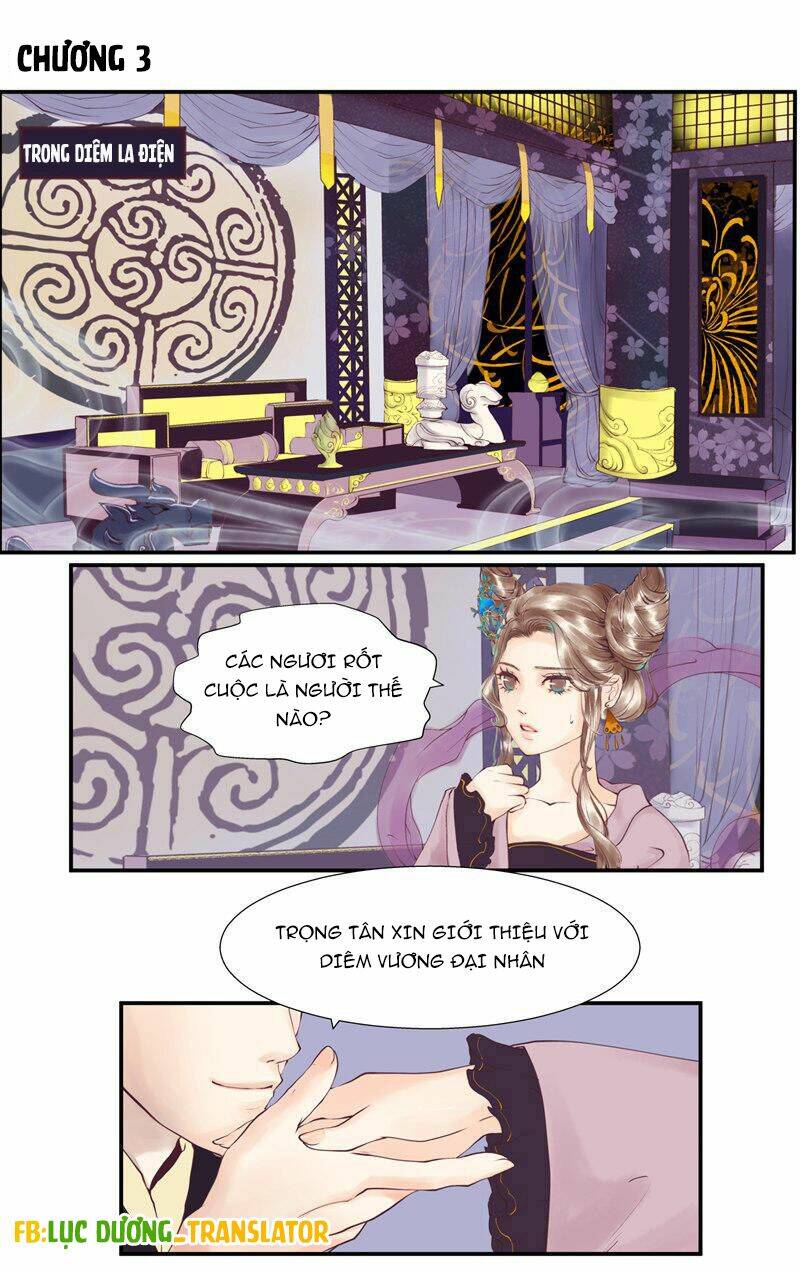 nhật ký chạy trốn diêm la điện chapter 3 1