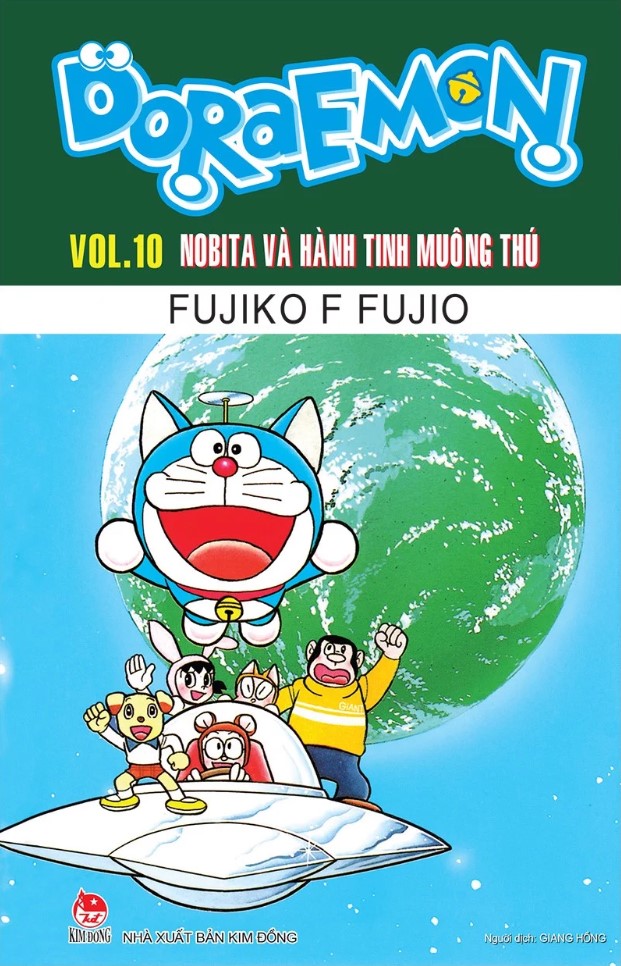 Doraemon truyện dài - Tập 10 - Nobita và hành tinh muông thú