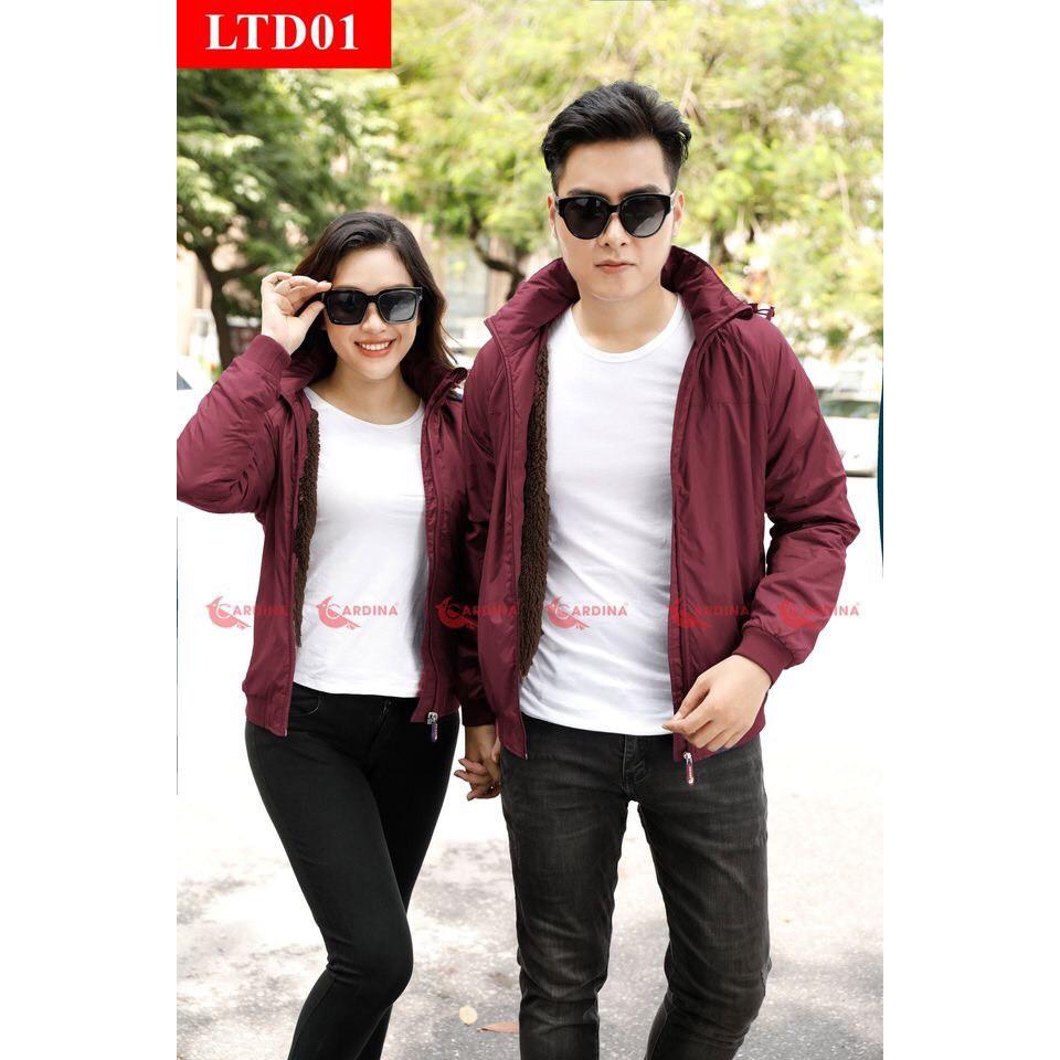 Áo Gió Đôi Nam Nữ 2 Lớp Lót Lông Cừu Cao Cấp Siêu Nhẹ, Siêu Ấm, Cản gió, Chống thấm nước