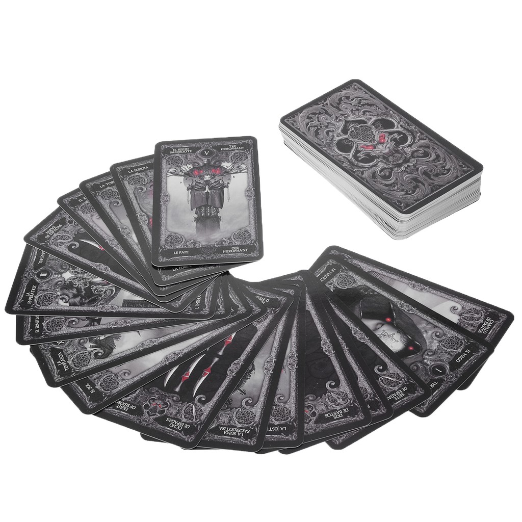 Bộ Bài Bói Dark XIII Tarot Cao Cấp