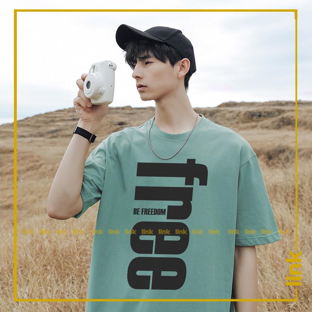 Áo thun nam tay lỡ FREE độc lạ unisex