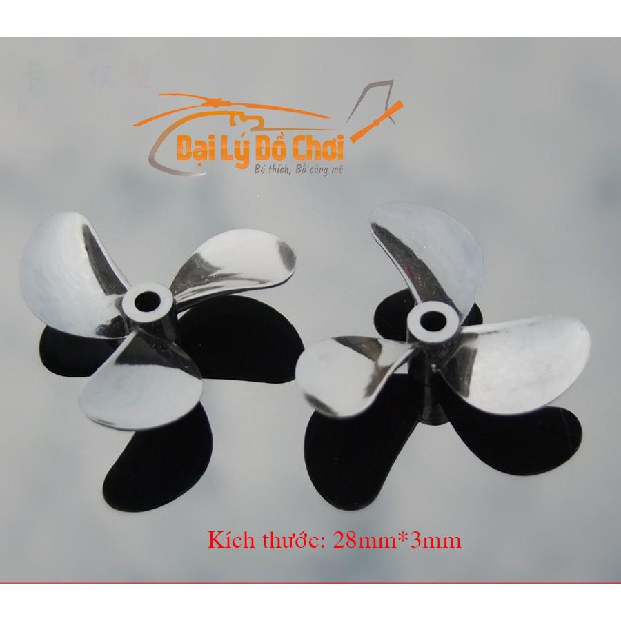 Chân vịt nhựa 3 cánh thuận nghịch kích thước 3x28mm