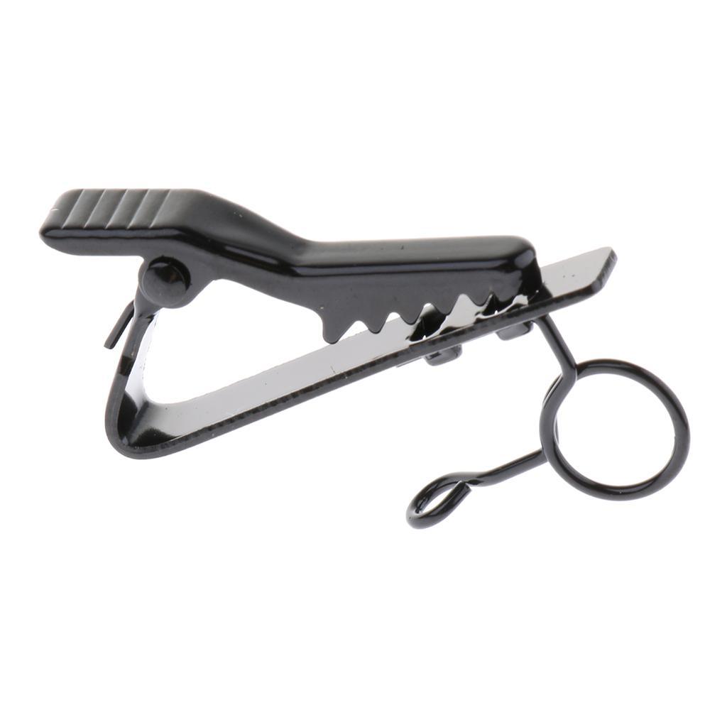 Pack of 10 Microphone Lapel Tie  Mic Metal Clip Holder 8.5mm