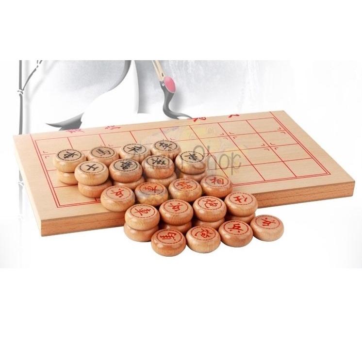 Bộ cờ tướng bằng gỗ size 40cm và size 48cm