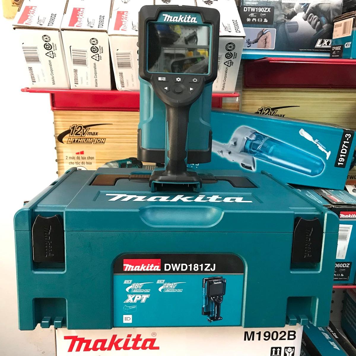 MÁY QUÉT KIM LOẠI ÂM TƯỜNG DÙNG PIN  MAKITA DWD181ZJ  - HÀNG CHÍNH HÃNG