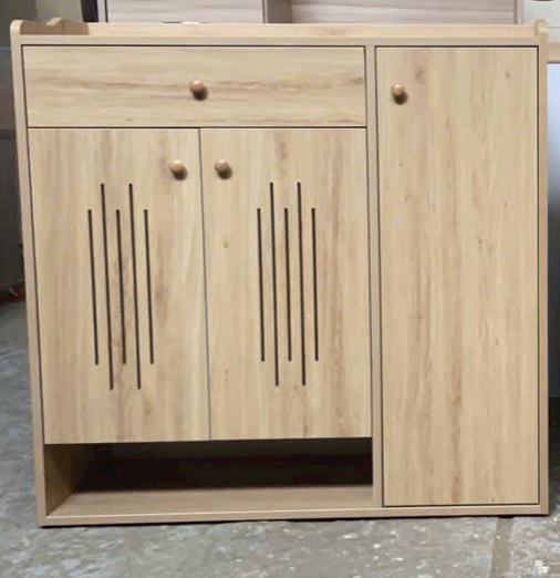 Tủ giày dép gỗ công nghiệp Tundo mẫu mới 2023 ngang 1m x 1m