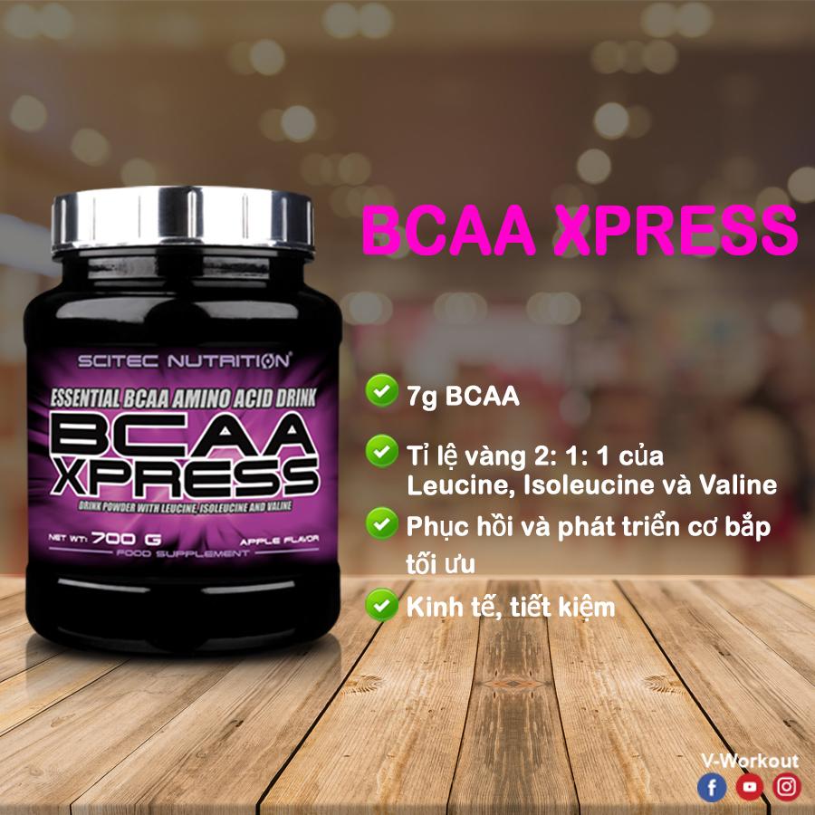 COMBO TĂNG CÂN CHO CƠ ĐỊA KHÓ TĂNG CÂN: JUMBO VÀ BCAA XPRESS 280G