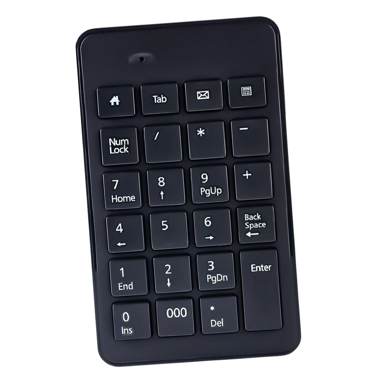 Non Slip Wireless Numeric Keypad 23Key Accounting for Computer Laptop PC