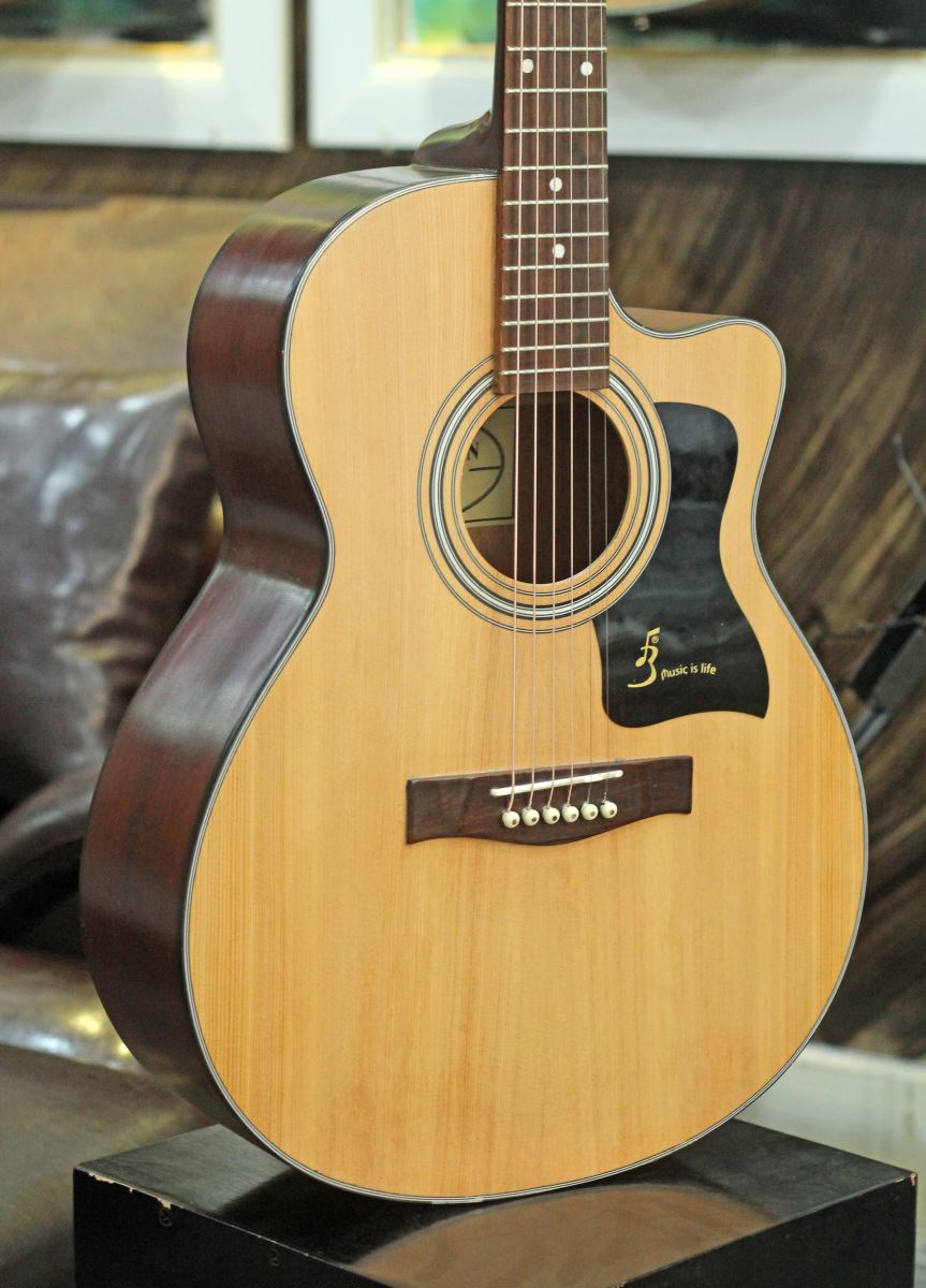 Đàn Guitar Acoustic J120 (Full Solid)- Gỗ thịt nguyên tấm