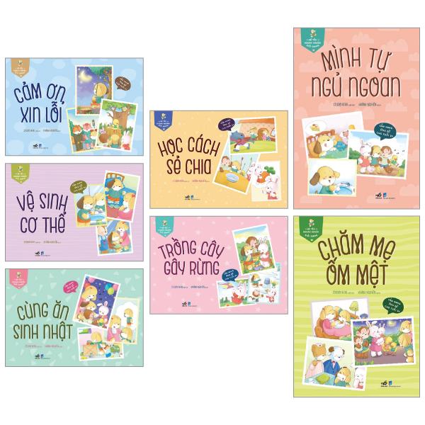 Combo Sách Bé Yêu Ngoan Ngoãn Giỏi Giang