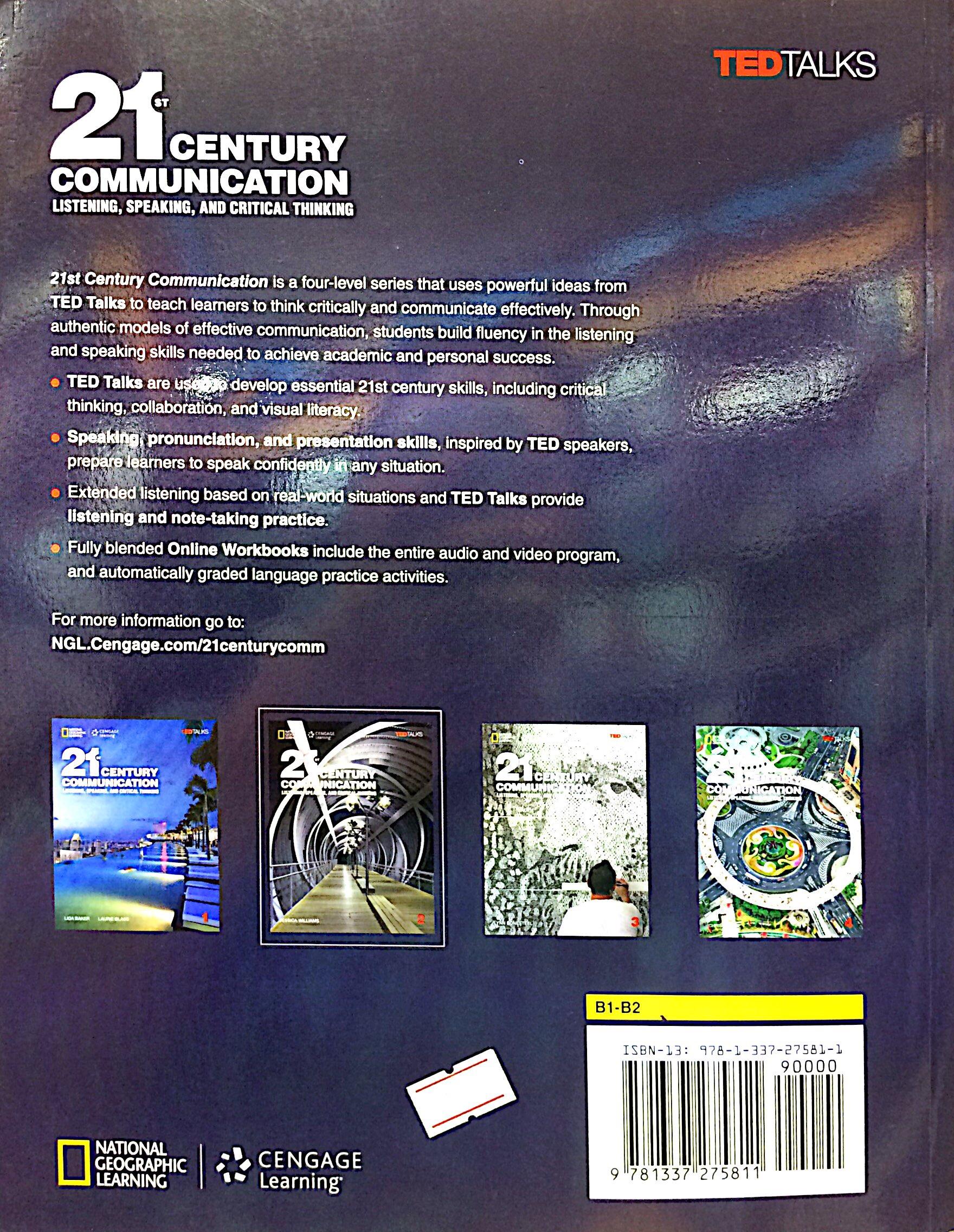 Sách ngoại văn: 21ST CENTURY COMMUNICATION SB2/STICKER CODE LISTENING SPEAK