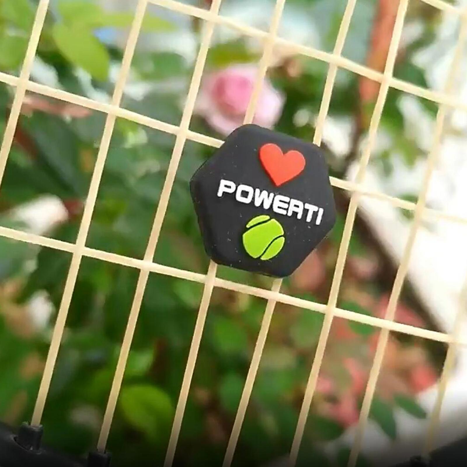 3 Pieces Tennis Racquet Vibration Stoppers Silicone Shock Absorption Shock Absorbers Tennis Racket Vibration Dampeners for Reduce Vibration