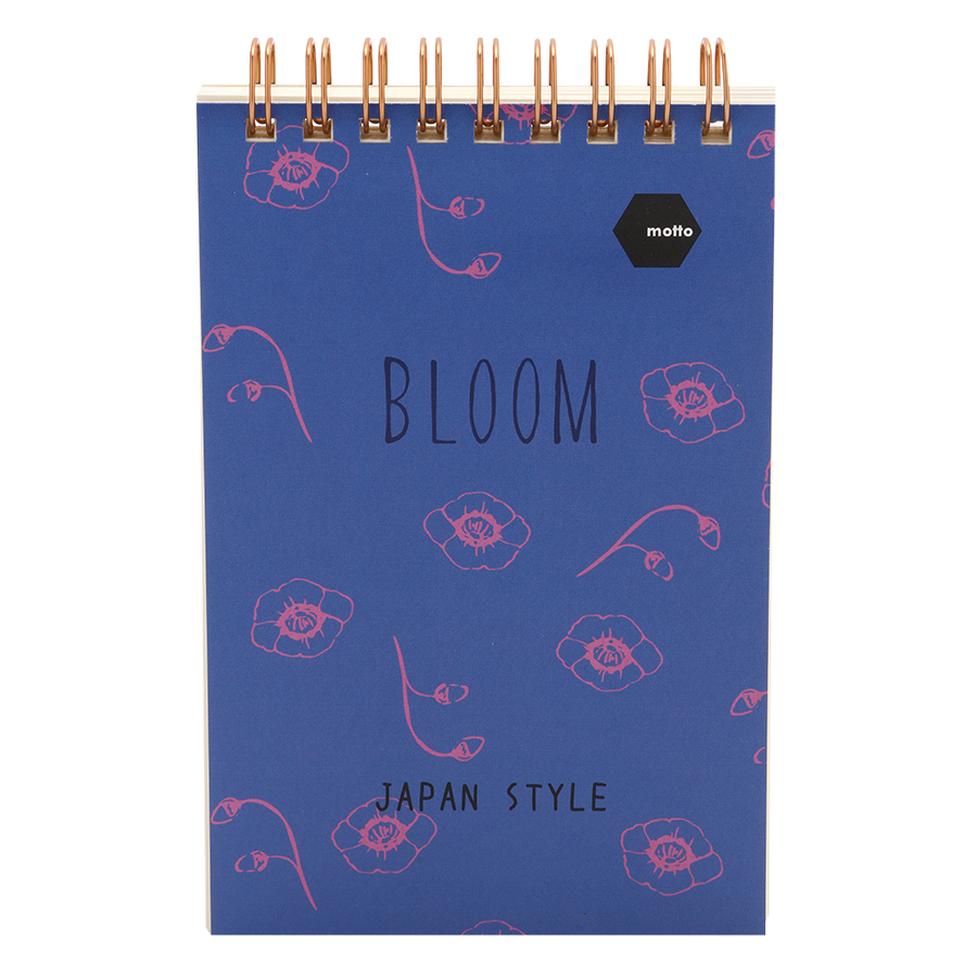 Sổ LX Twin Memopad Bloom Motto A6 120 Trang (9.7 x 14.8 cm)