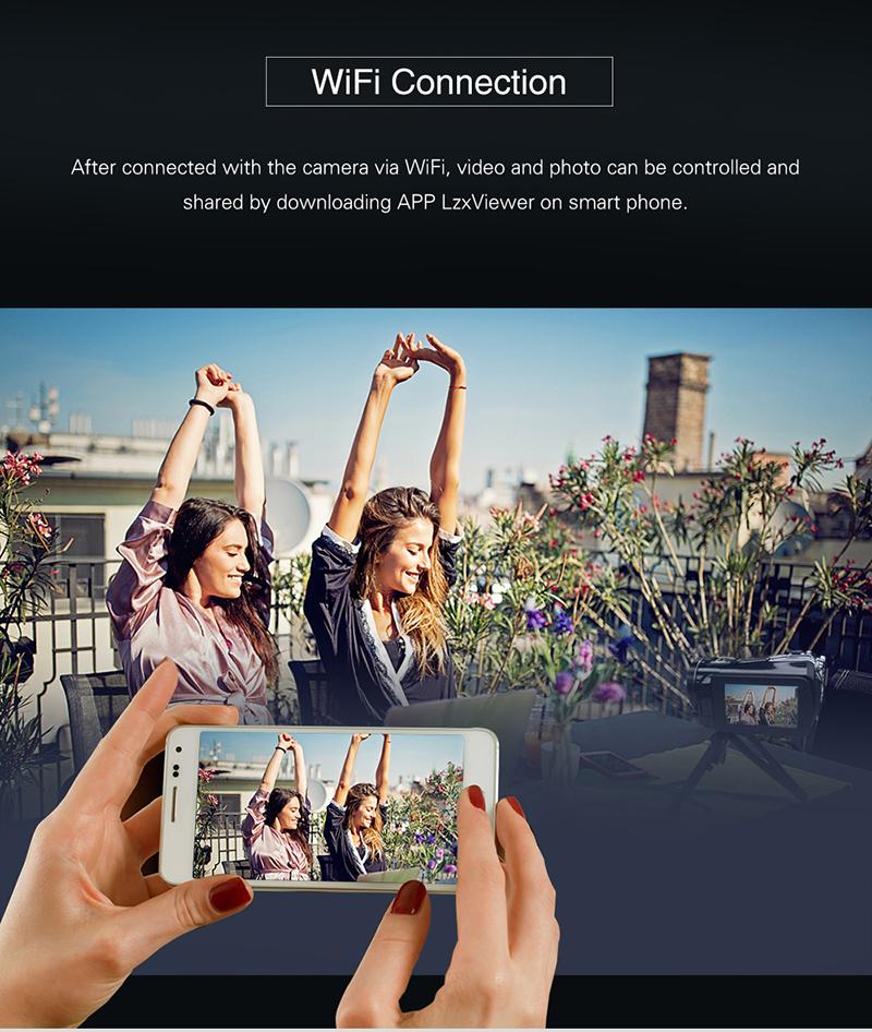 Máy quay video ORDRO AC3 4K Proforer Professional, 30X Digital Zoom hồng ngoại Tầm nhìn ban đêm