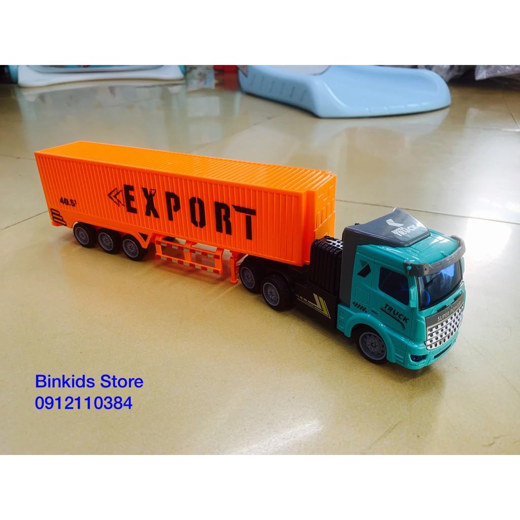 Xe Container Điều Khiển Pin Xạc