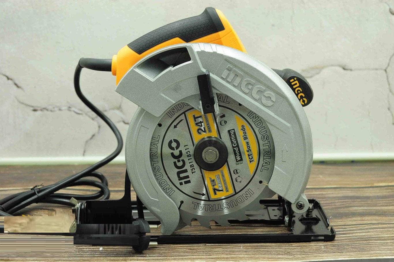 MÁY CƯA ĐĨA TRÒN 185MM 1600W INGCO CS18568 - HÀNG CHÍNH HÃNG
