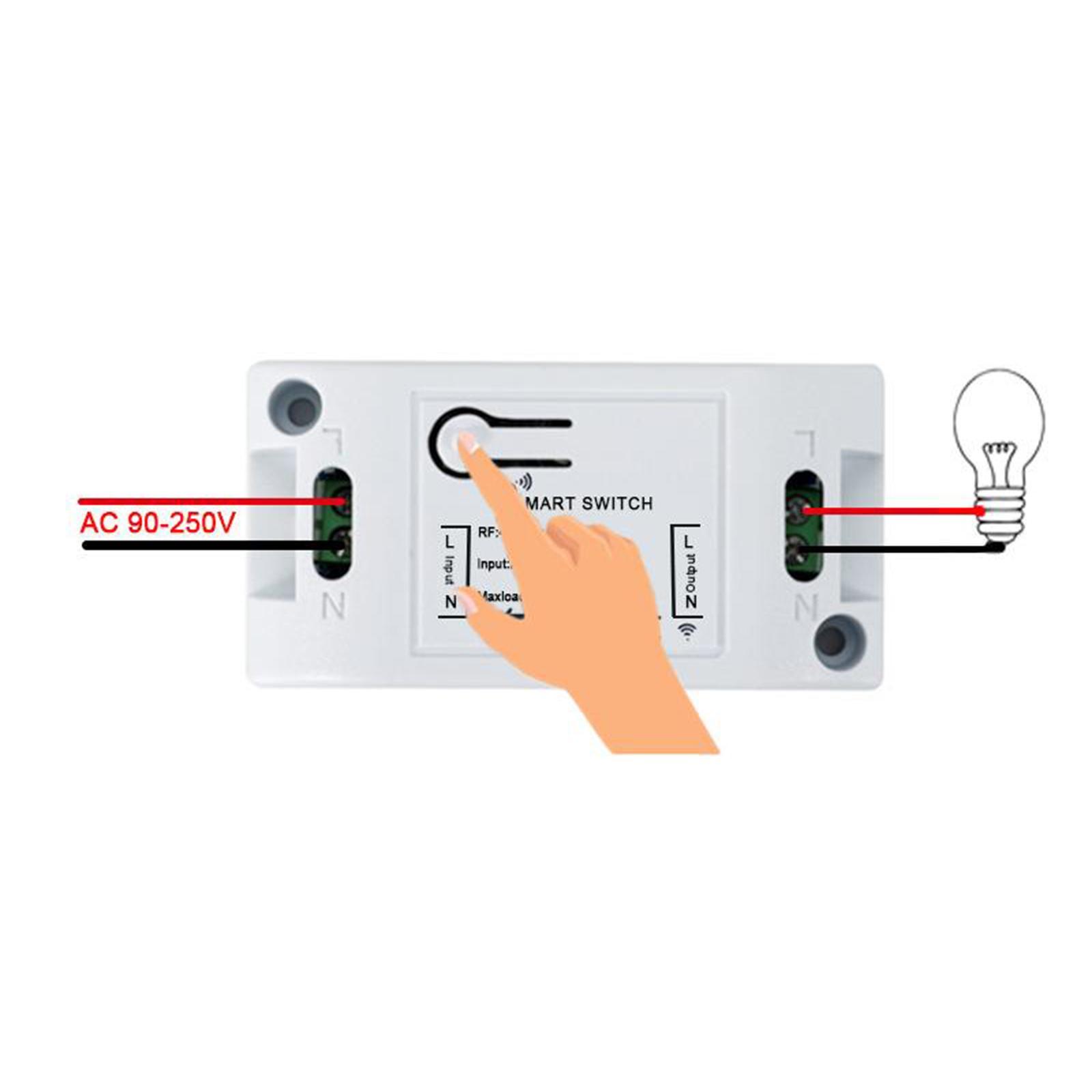 Wireless WiFi Smart Switch Universal Breaker Remote Control Home Appliances