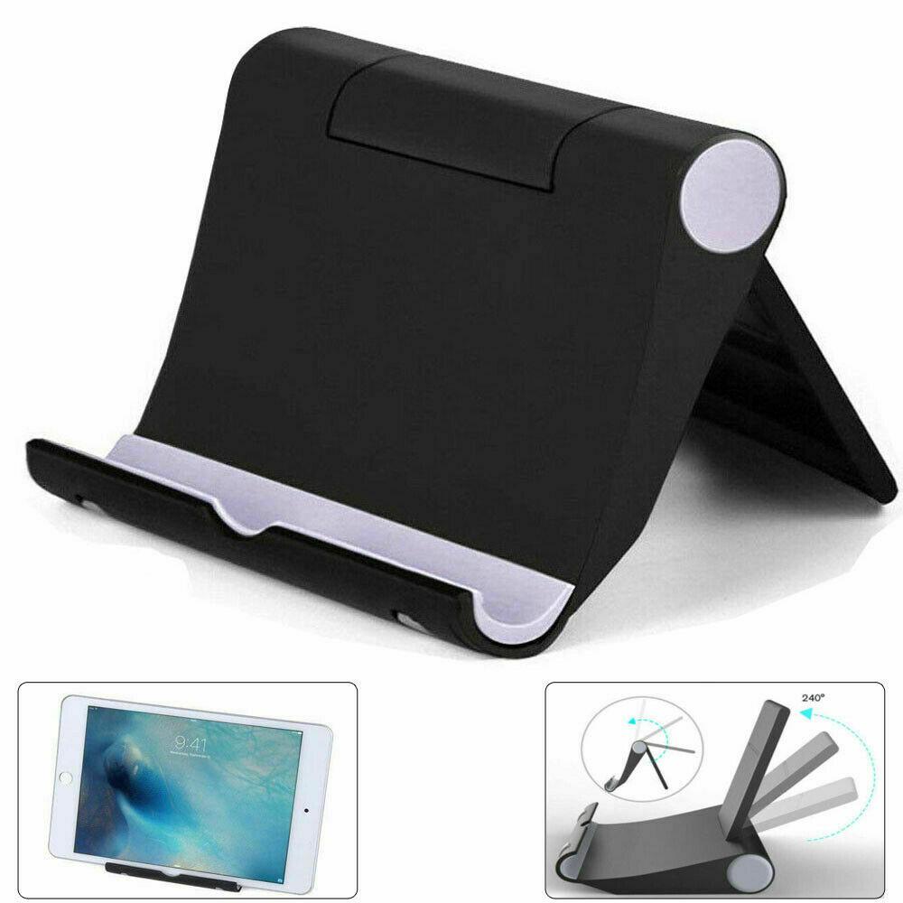 Folding Phone Tablet Holder Desktop Multifunctional Adjustable Mobile Phone Stand